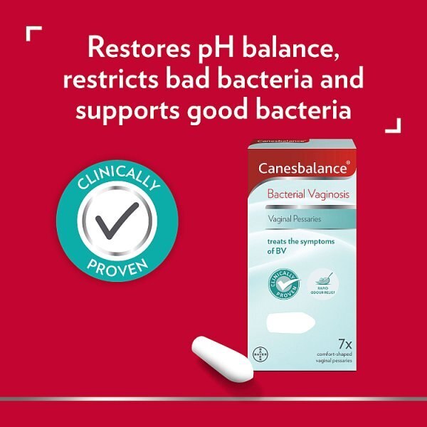 Canesbalance Bacterial Vaginosis Vaginal Pessaries 7s GOODS Superdrug   