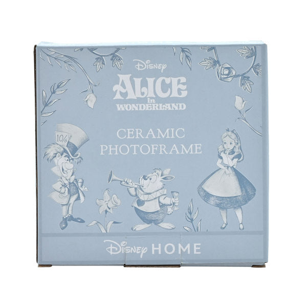 Disney Alice in Wonderland round photo frame 4x4, UK version