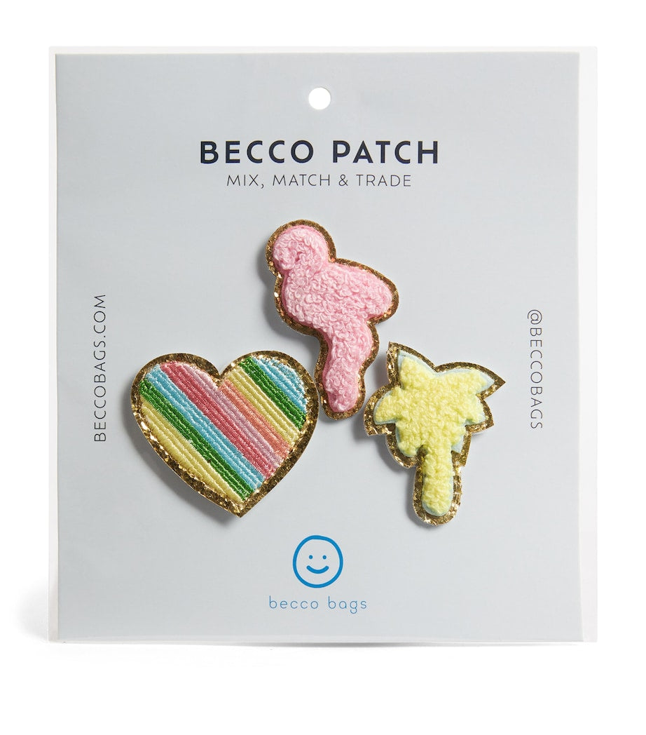 Becco Bags 3-piece patch set (British brand)