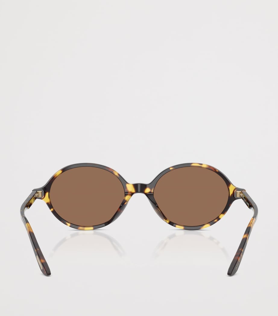Oliver Peoples Khaite ovale Sonnenbrille - Britisches Produkt