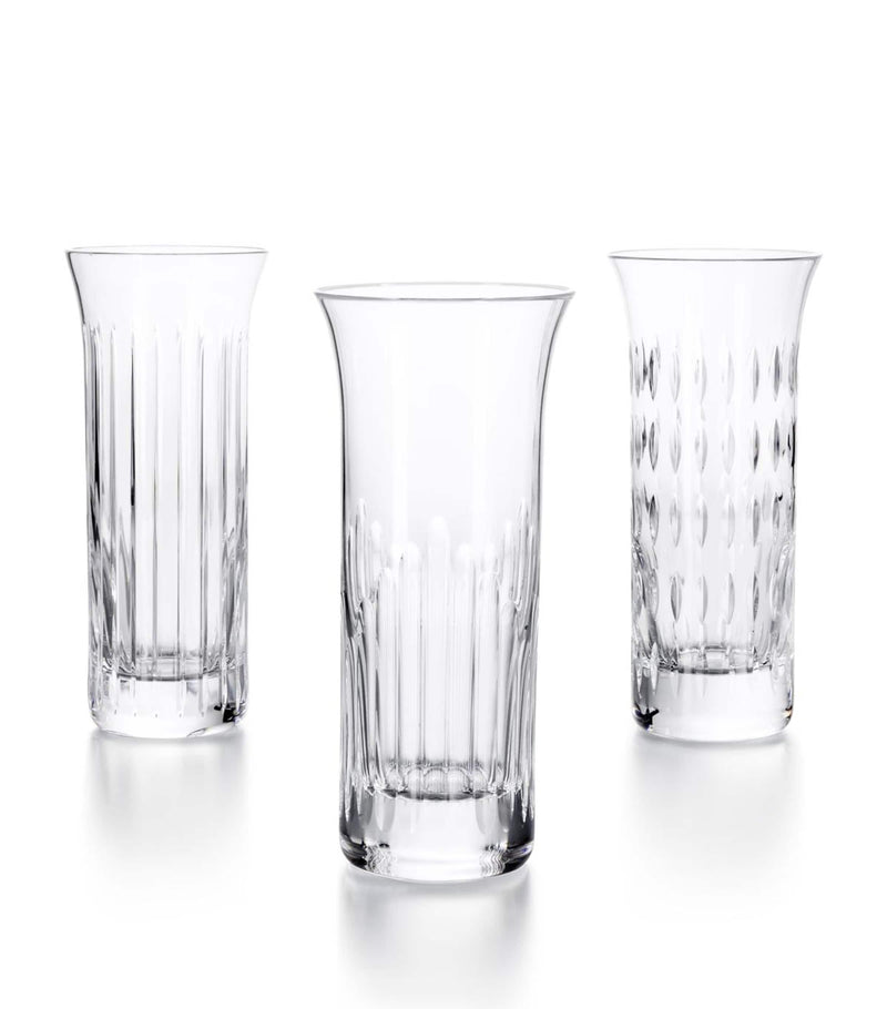 Baccarat Flora vases set 18 cm - British product