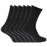 Mens 100% Cotton Ribbed Socks (Pack Of 6) (UK Shoe 6-11) GOODS Superdrug   