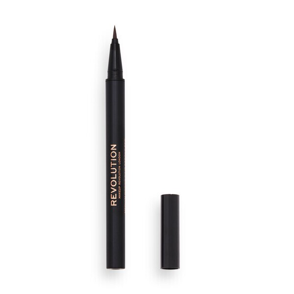 Revolution Hair Stroke Brow Pen Medium Brown GOODS Superdrug   