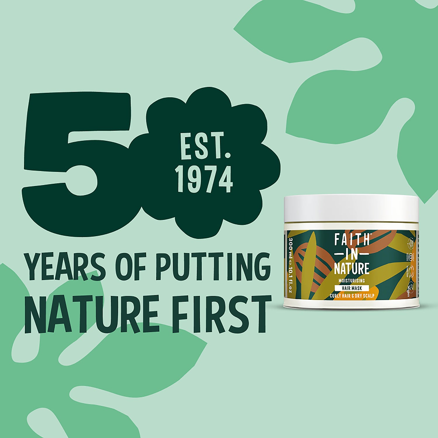 Faith In Nature hair mask Shea & Argan 300ml - British product