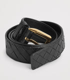 Bottega Veneta Intrecciato Piccolo calfskin belt, UK version