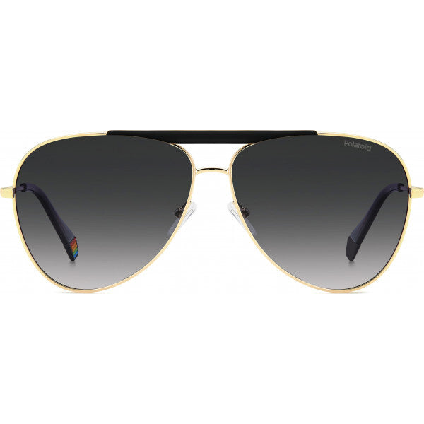 Polaroid black metal sunglasses PLD 6200 (British brand)