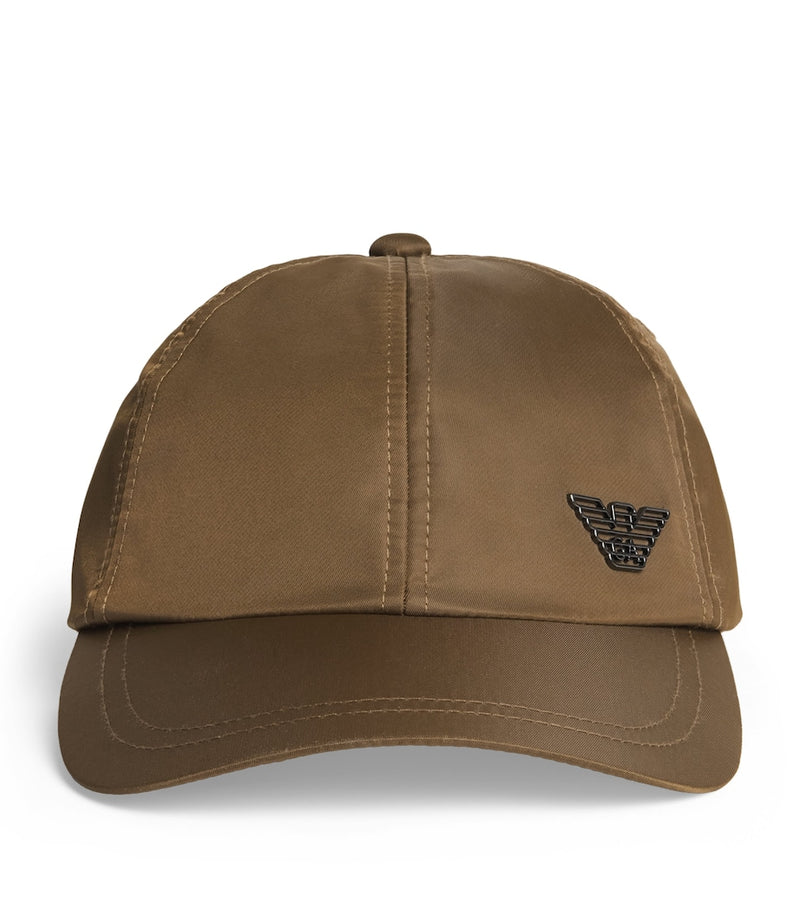 Emporio Armani baseball cap adjustable back silver logo (British brand)