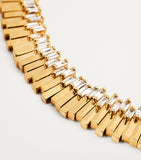 Suzanne Kalan yellow gold and diamond necklace 43.2cm, UK version