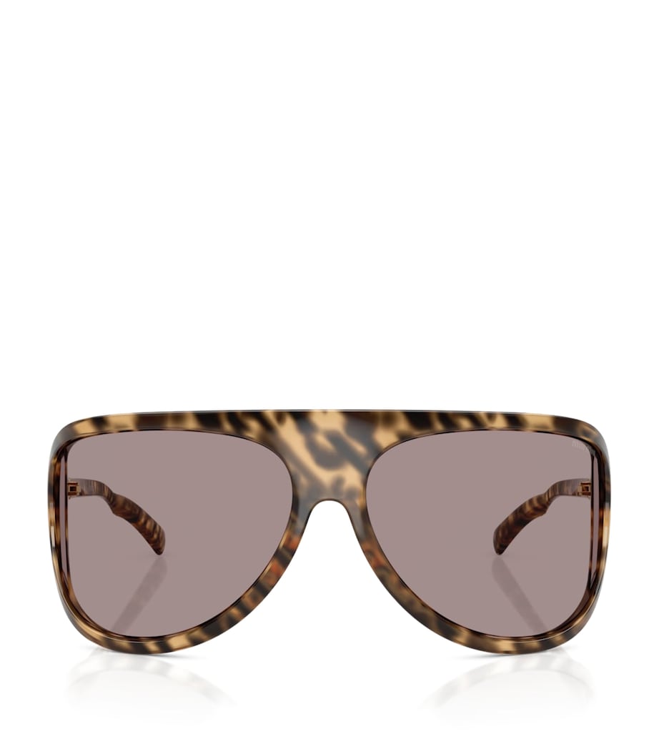 Miu Miu designer aviator plastic sunglasses - British product