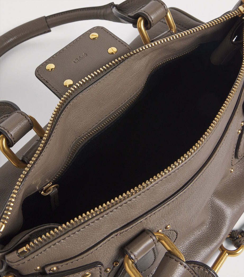 Chloé Paddington top-handle bag with padlock charm, imported from the UK