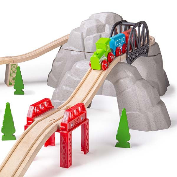 Bigjigs Rail Rocky Mountain Expansion Pack GOODS Superdrug   