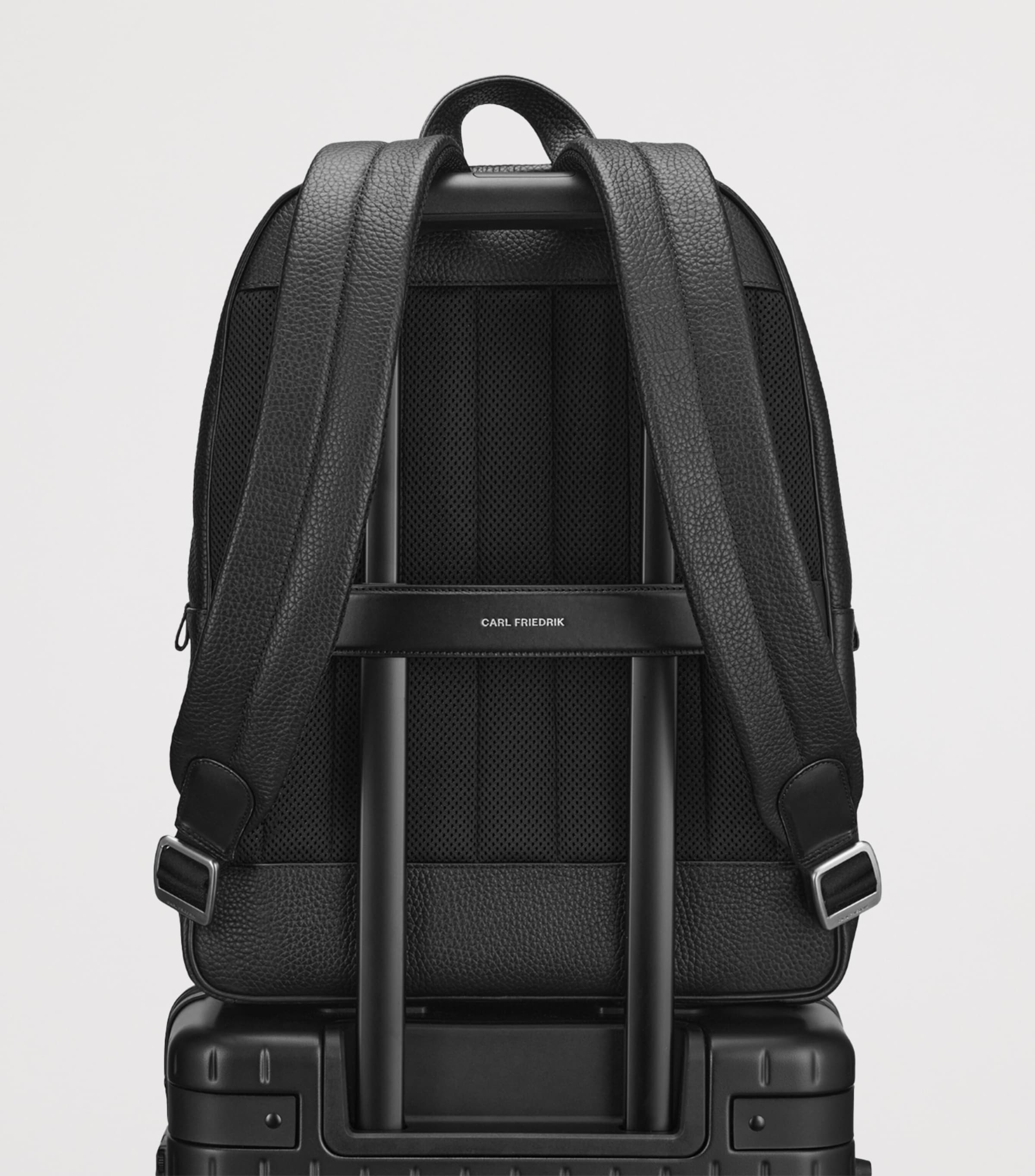 Carl Friedrik Leather Ayrton Backpack (British brand)