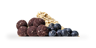 Holland & Barrett Ballsy Blueberry Oat Muffin High Fibre 3 x 45g Bags- Buy online at McGrocer