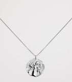 Monica Vinader sterling silver Virgo zodiac necklace, UK version