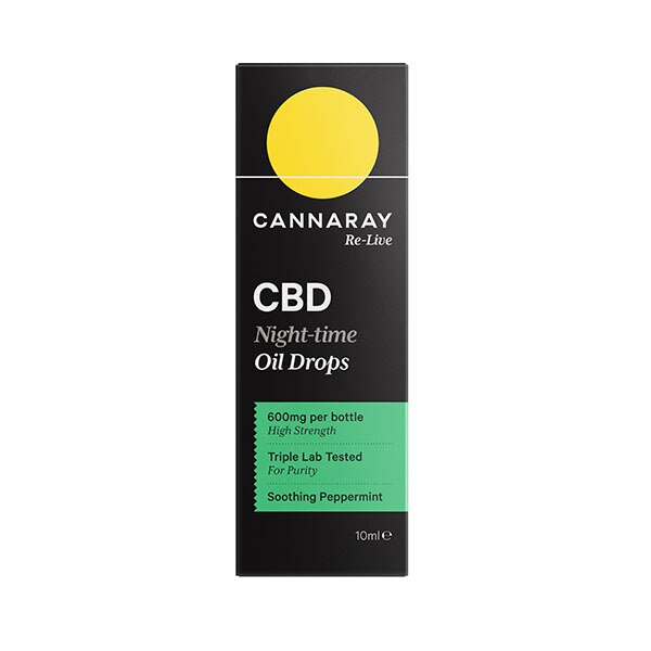 Cannaray Cbd Night Time Oil Drops 600Mg 10Ml GOODS Superdrug   