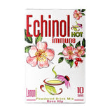 Echinol Hot Immune Powdered Drink Mix Rose Hip Lemon Flavoured 10 Sachets