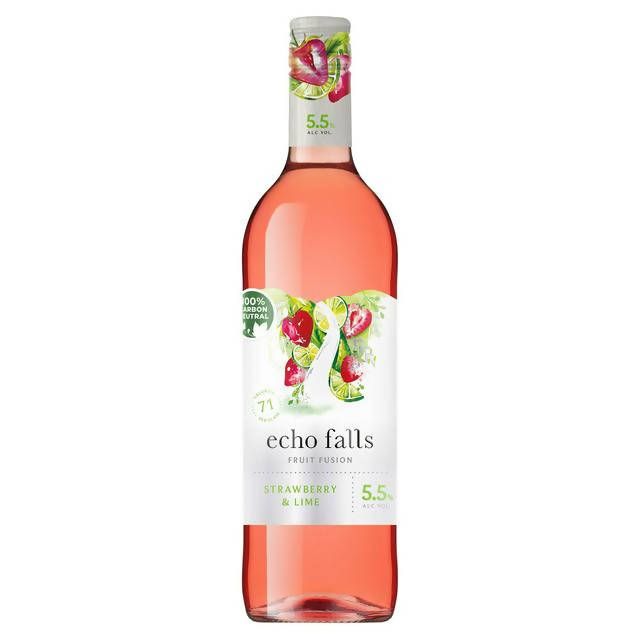 Echo Falls Strawberry & Lime Fruit Fusion 750ml