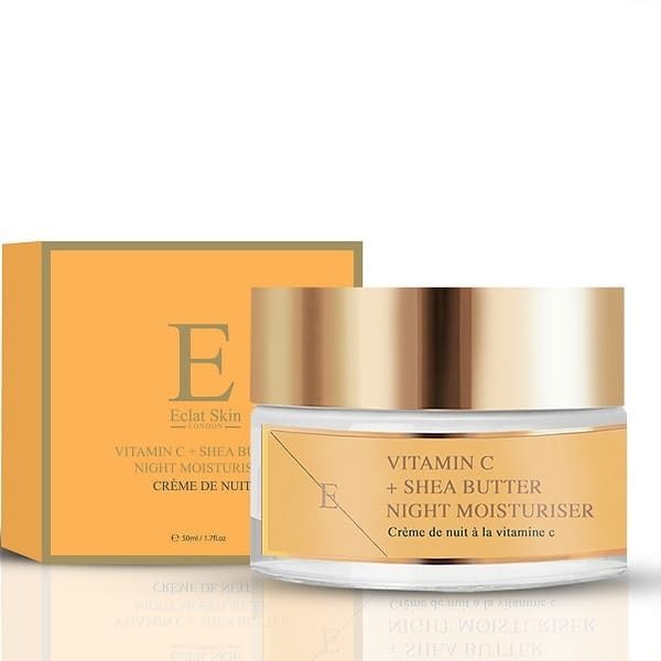 Eclat Skin London  Vitamin C  Shea Butter Night Moisturiser