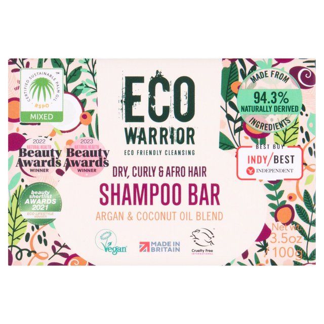 Eco Warrior Dry Hair Shampoo Bar   100g