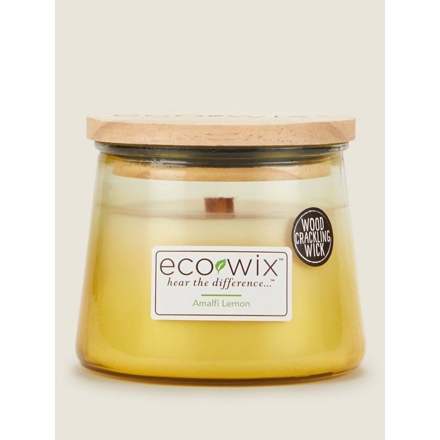 Eco Wix Ecowix Ombre Amalfi Lemon Small Jar Candle