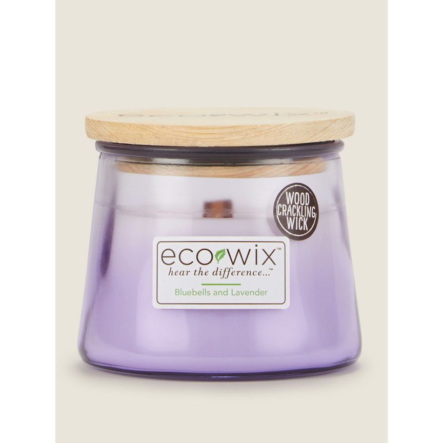 Eco Wix Ombre Bluebells and Lavender Small Jar Candle