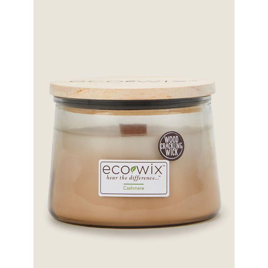 Eco Wix Ombre Natural Cashmere Large Jar Candle