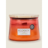 Eco Wix Ombre Orange Peachberry Bubbly Large Jar Candle