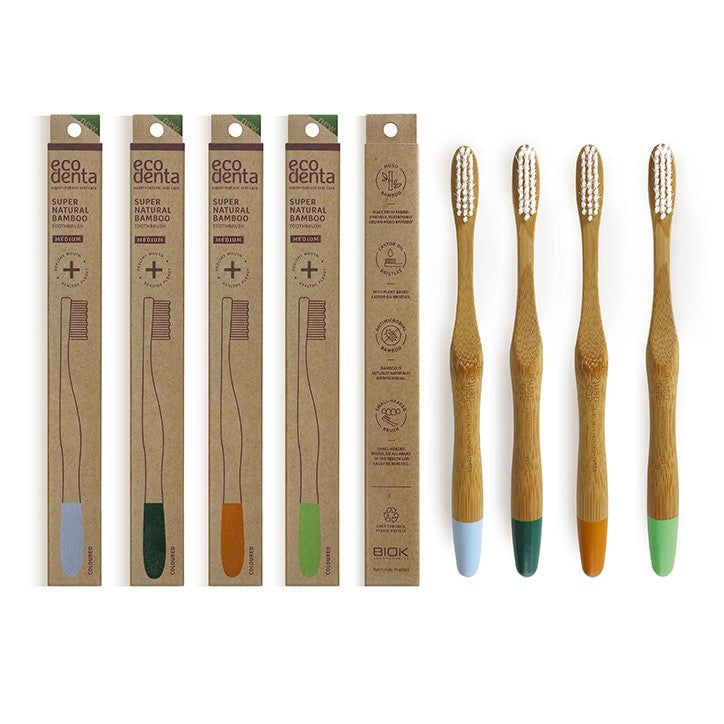 Ecodenta Bamboo Toothbrush - Medium