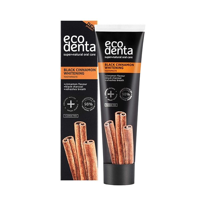 Ecodenta Black Cinnamon Whitening Toothpaste 100ml