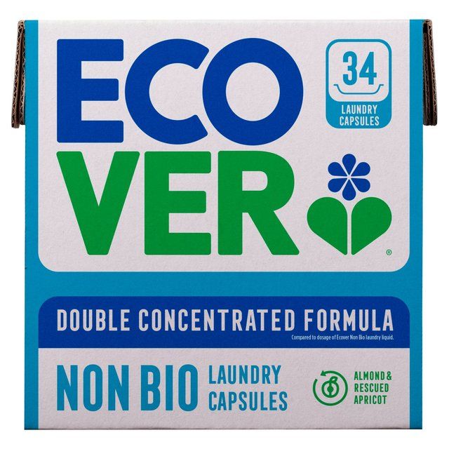 Ecover Non Bio Capsules 34 Washes   34 per pack