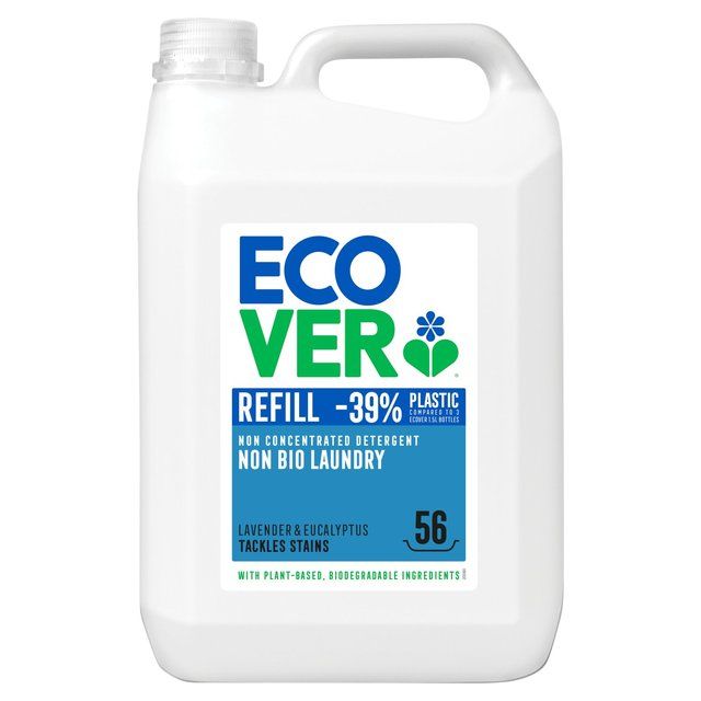 Ecover Non Bio Laundry Liquid Lavender 56 Washes   5L