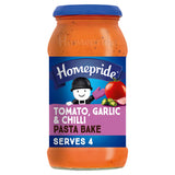 Homepride Pasta Bake Tomato, Garlic & Chilli GOODS ASDA   