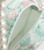Mama Luma Organza Pearl Print Bag, imported from the UK