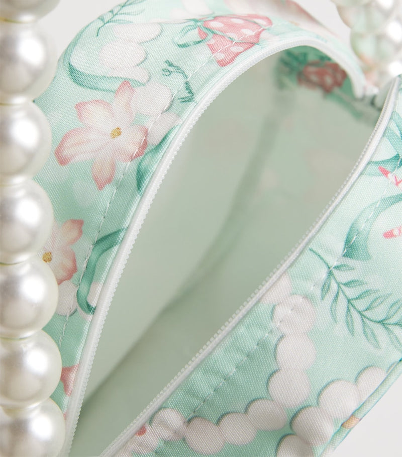 Mama Luma Organza Pearl Print Bag, imported from the UK