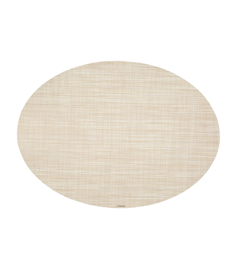 Chilewich Mini Basketweave Oval Placemat - British product
