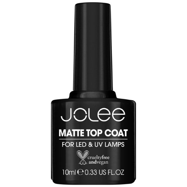 JoLee Matte No Wipe Clear Top Coat for Gel Nail Polish 10ml GOODS Superdrug   