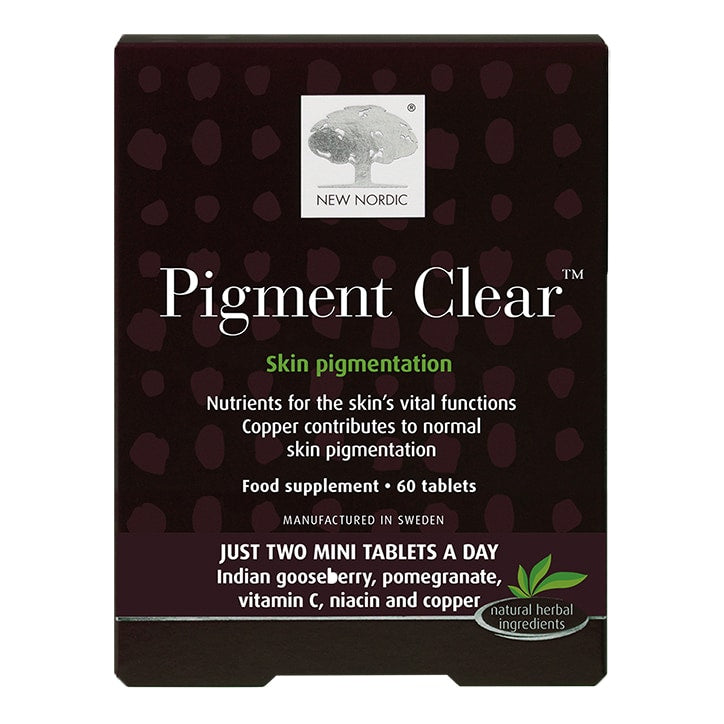 New Nordic Pigment Clear 60 Tablets GOODS Holland&Barrett   