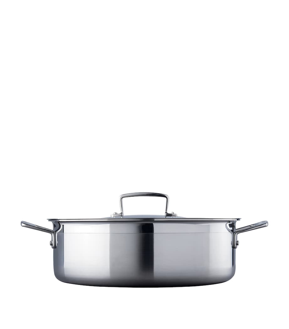 Le Creuset 3-ply stainless steel sauté pan 28cm, UK version