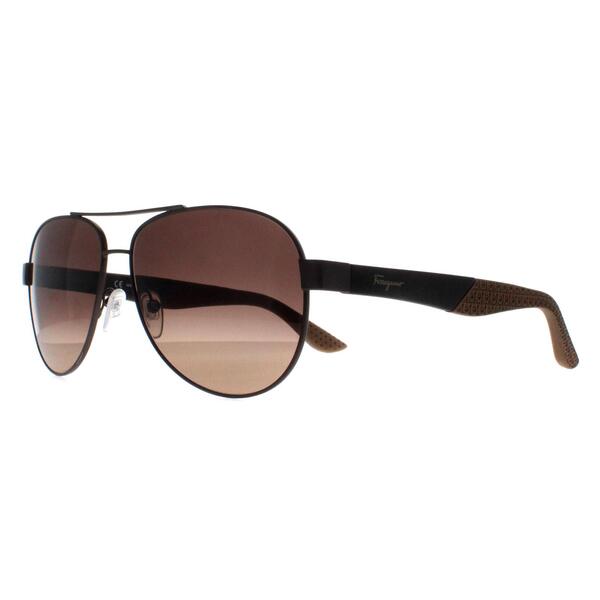 Salvatore Ferragamo SF275S aviator sunglasses black gradient, UK version