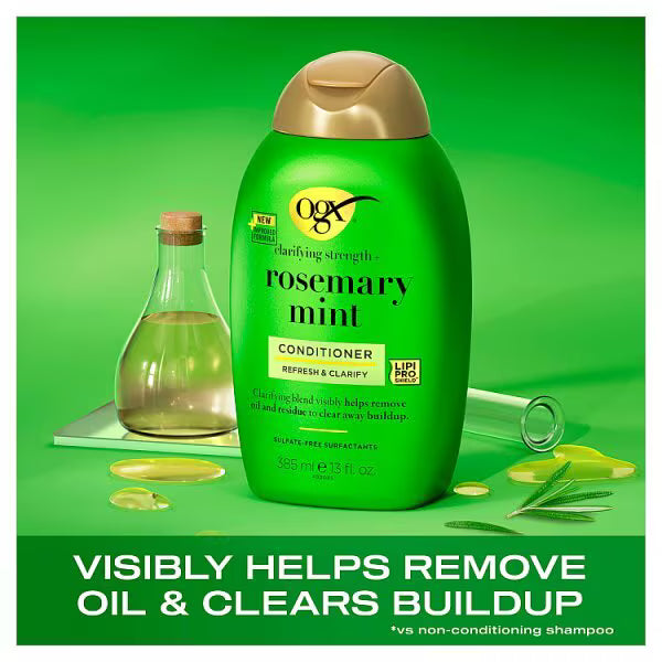 OGX Rosemary Mint Conditioner 385ml, imported from the UK