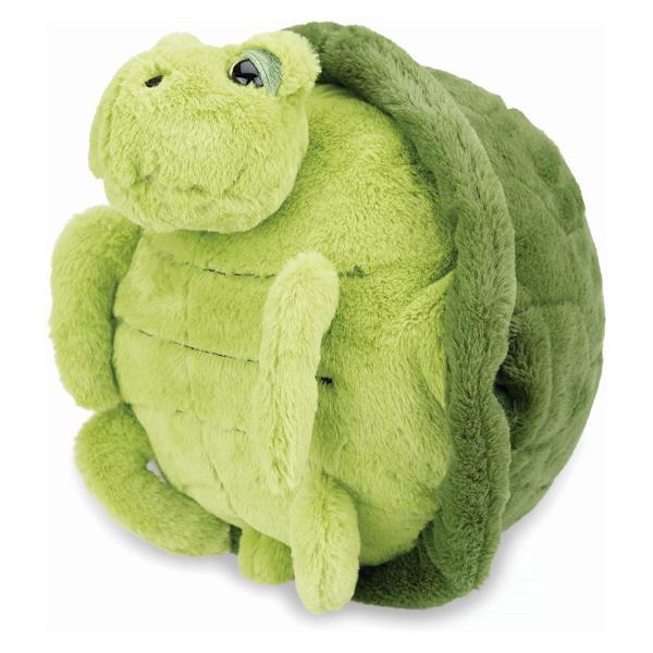 Cozy Noxxiez Turtle plush hand warmer cushion, imported from the UK