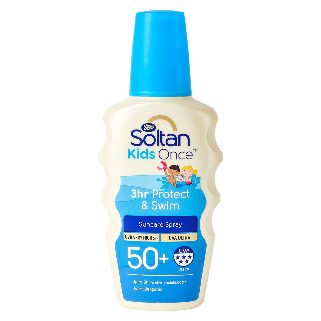 Soltan Kids Once 3hr Waterplay Spray SPF50+ 200ml