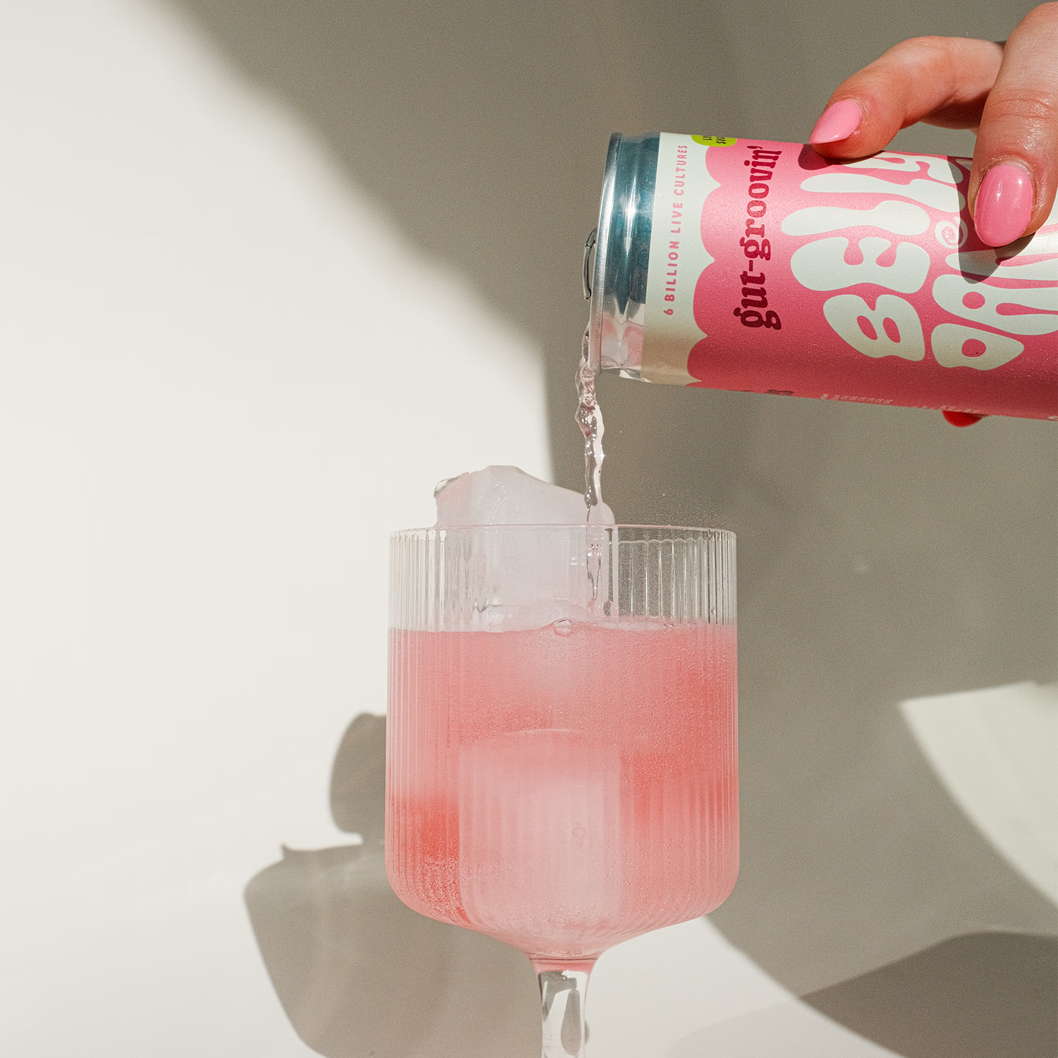 Belly Dance water kefir soda cherry berry, imported from the UK
