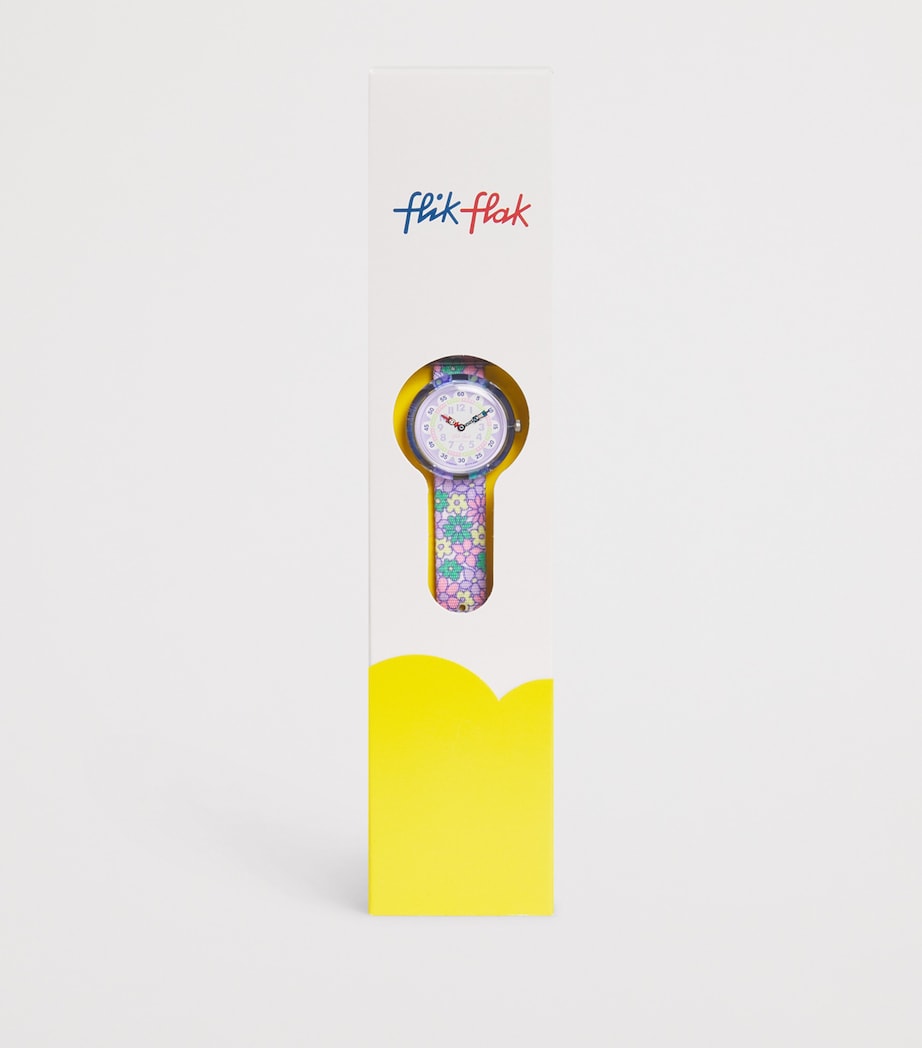 Flik Flak Flower Fields watch 31.85mm, UK version