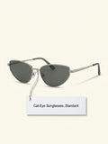 Celine women's irregular sunglasses metal frame, UK version