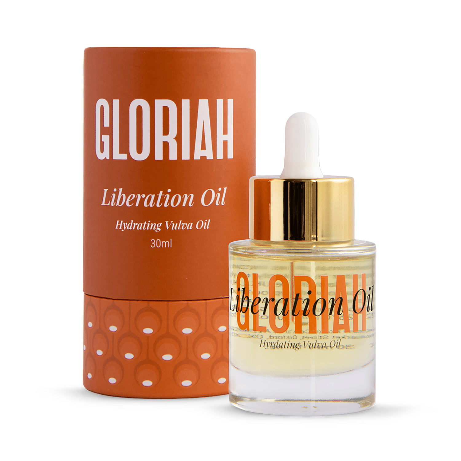 GLORIAH Liberation Oil vaginal moisturiser 40ml, imported from the UK