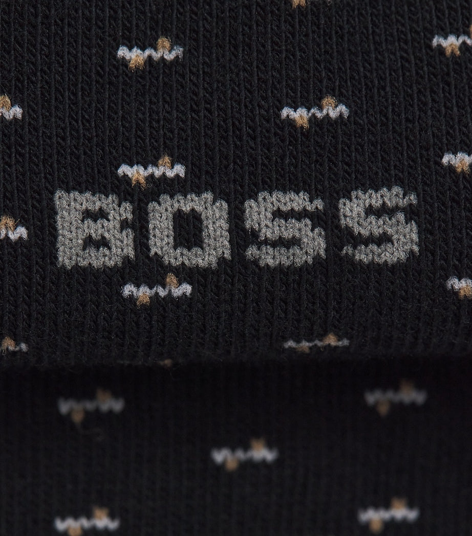 BOSS logo socks pack of 2, imported from the UK