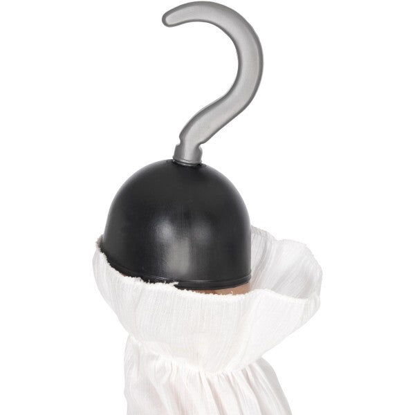 Smiffys Pirate Hook black PVC costume accessory (British brand)