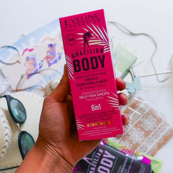 Eveline Brazilian Body 6 In 1 Self Tan Drops, UK version