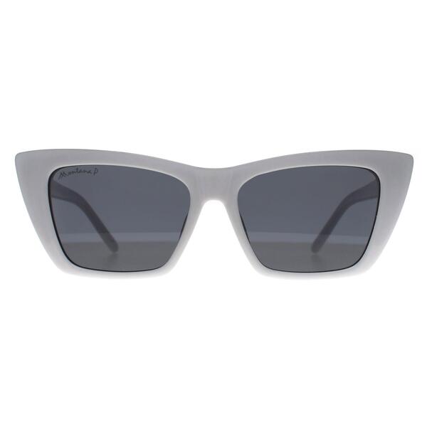 Montana MP64 white polarized women sunglasses, UK version